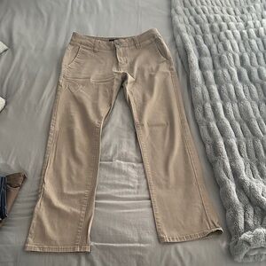 RSQ Khaki Slim Straight Chinos